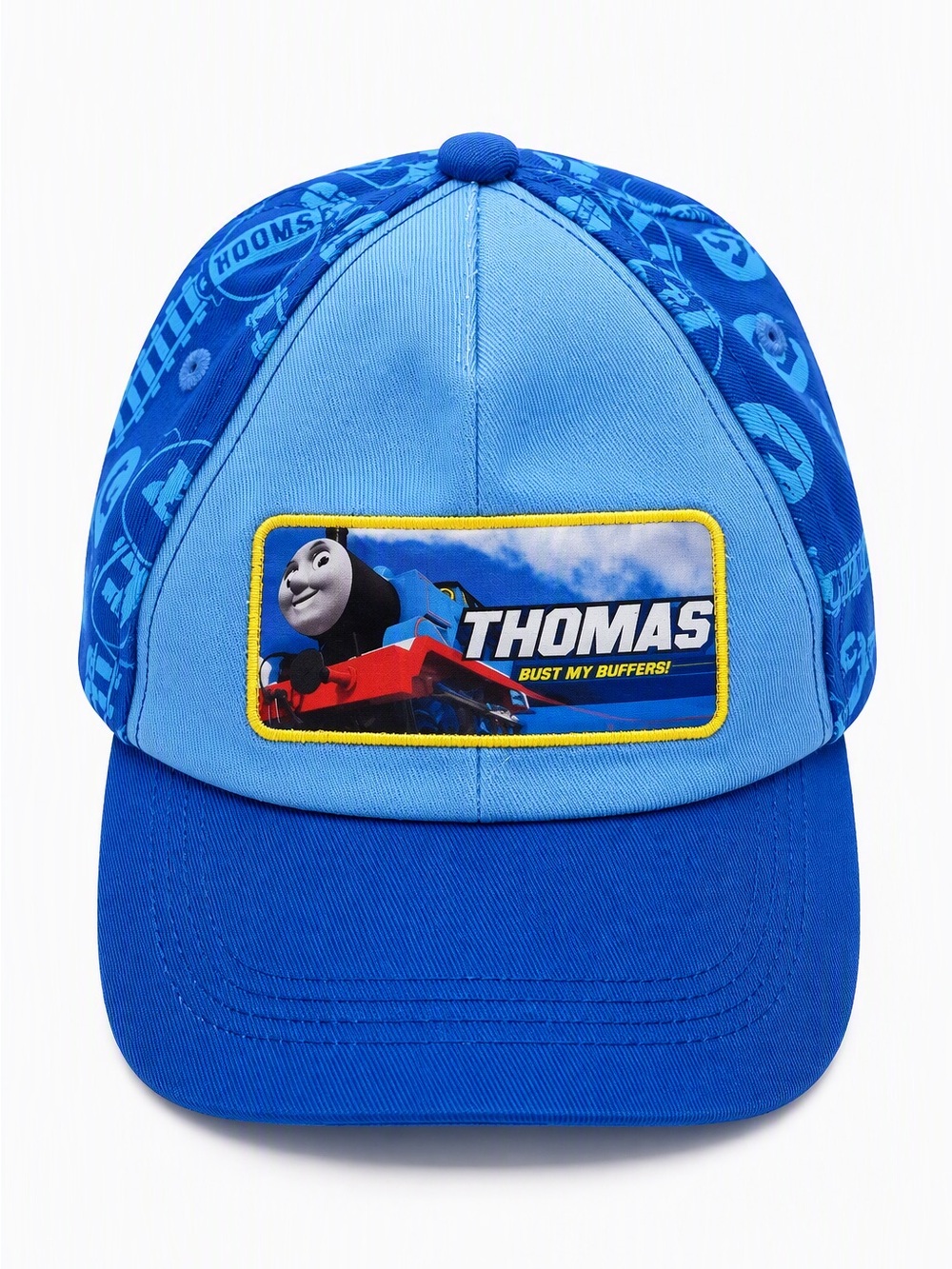 Official Thomas & Friends Blue Bust My Buffers Graphic Toddler Cap Size 2-3X